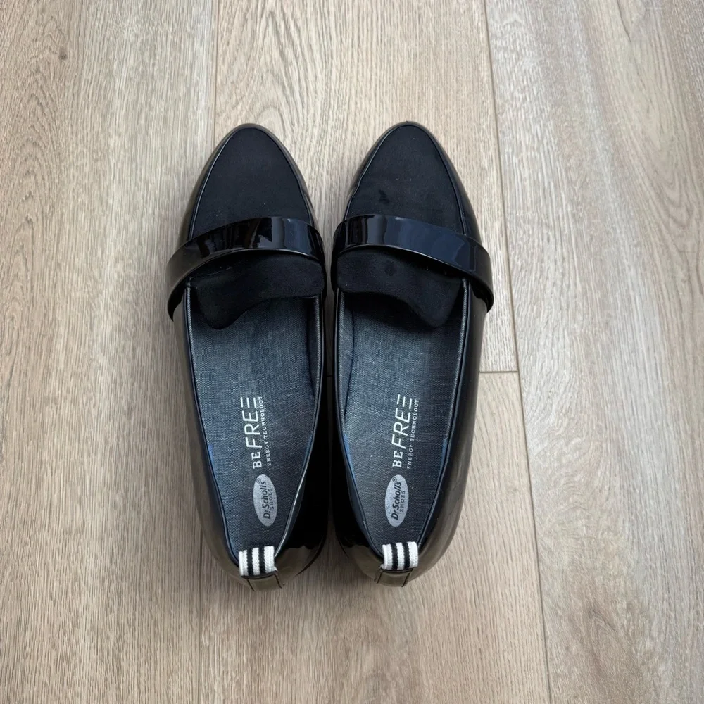Dr Scholl's Shoes Webster Black Loafers Be Free Energy Tech